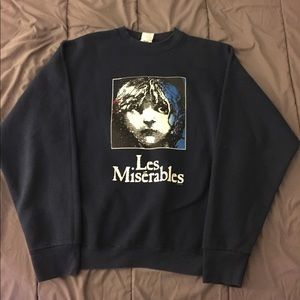 les miserables sweatshirt